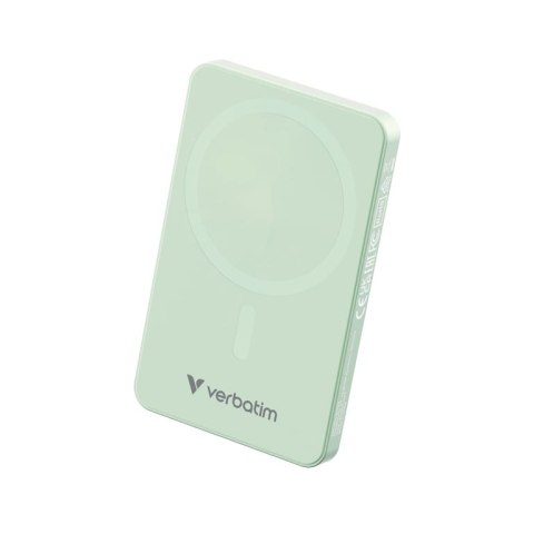 Verbatim Charge 'n' Go Essentials 5000 mAh Bezprzewodowe ładowanie Zielony Verbatim Charge 'n' Go Essentials 5000 mAh Bezprzewodowe ładowanie Zielony