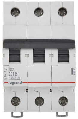 WYŁĄCZNIK NADPRĄDOWY LE-419235 TRÓJFAZOWY 16 A TYP C LEGRAND