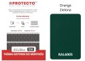 Taśma ogrodzeniowa PASKI 6 x 2,55mb ORANGE 19cm PROTECTO™ ZIELONA + 12 klipsów GRATIS