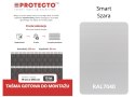 Taśma ogrodzeniowa PASKI 6 x 2,55mb SMART 19cm PROTECTO™ SZARA + 12 klipsów GRATIS