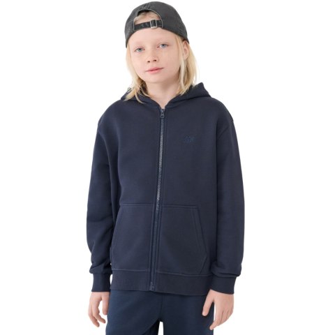 Bluza dla chłopca 4F M1859 granatowa 4FJWMM00TSWSM1859 31S Bluza dla chłopca 4F M1859 granatowa 4FJWMM00TSWSM1859 31S