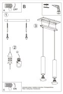 Lampa wisząca LINO 2