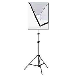 Zestaw studyjny Puluz Softbox LED 50x70cm, statyw, żarówka LED 1 szt PU5070EU